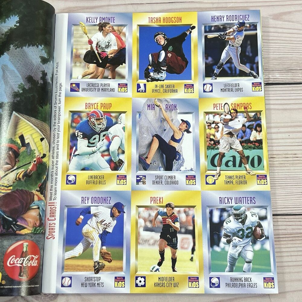 Sports Illustrated for Kids September 1996 Kordell Stewart with Cards & Poster - Picture 6 of 14